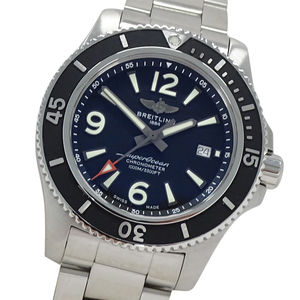Breitling Superocean 44 A17367 Men's Automatic Watch with Date Display, Stain...